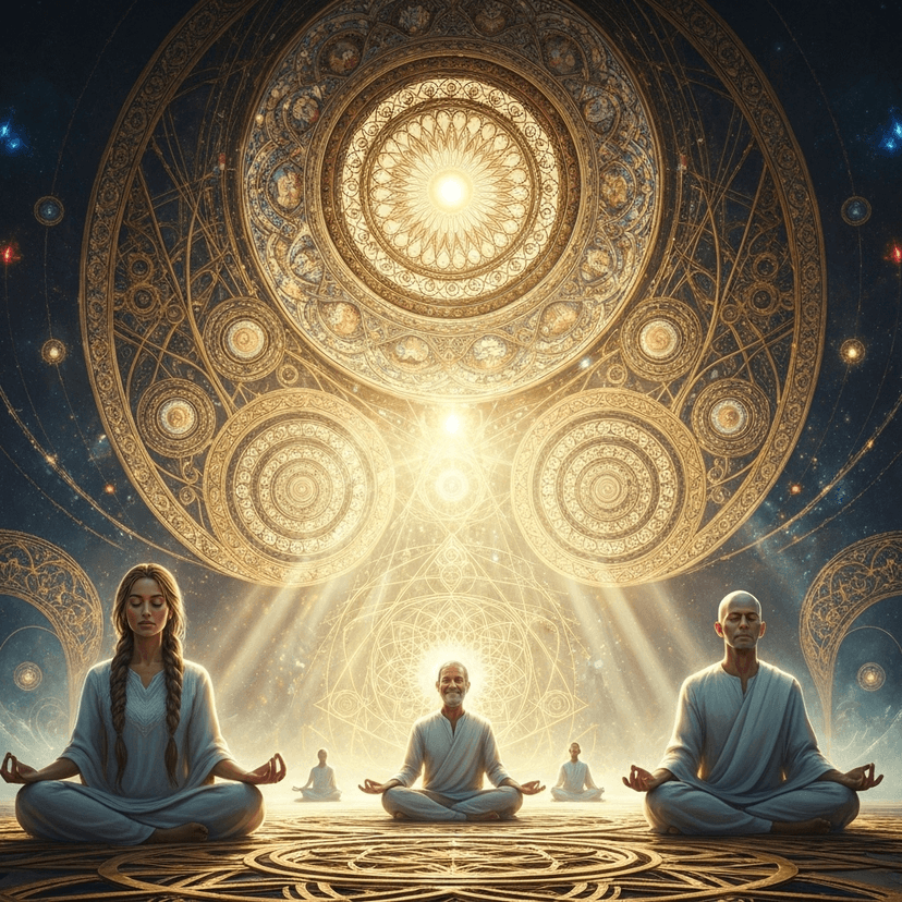 Spiritual Parenting Program - Sacred geometry and mystical elements